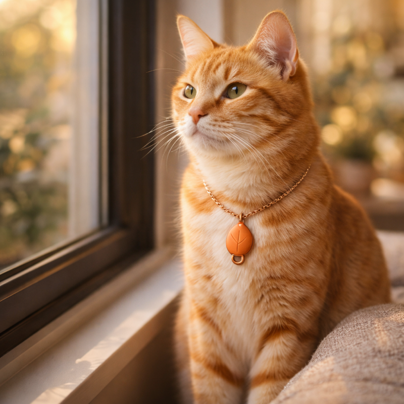 Cat wearing PetSoul